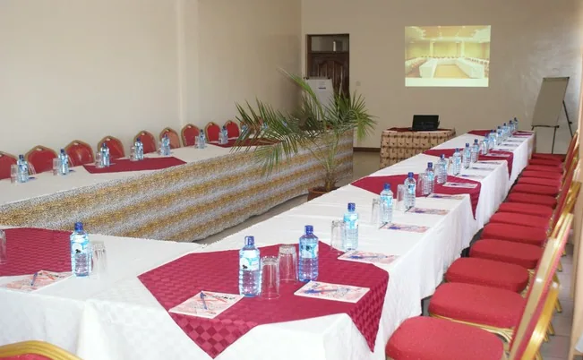 Conference setup at Meru Slopes Hotel